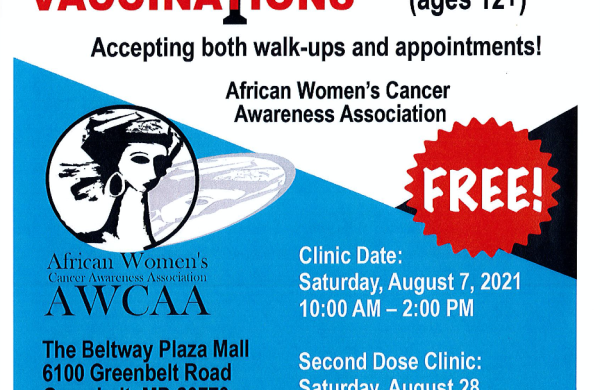 Prince George’s County Collaborates with AWCAA to Provide Vaccination Services to Residents
